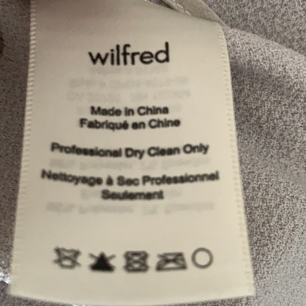 Aritzia Wilfred light grey size 8 - Picture 9 of 11